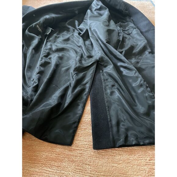 Weatherproof Cashmere Blend Coat Men’s 40R Dark Gray Made in Mexico - Picture 9 of 13